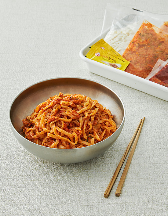 [방방곡곡] 문래동식 비빔 칼국수 (2인분)