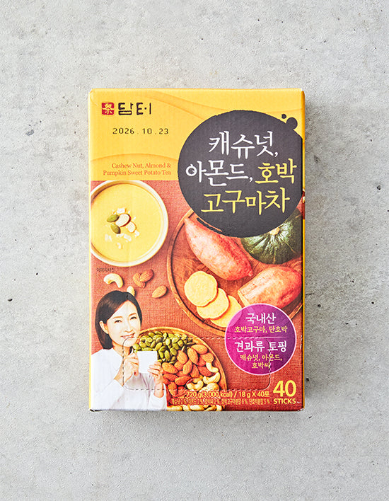 [담터] 캐슈넛,아몬드,호박고구마차  (18g X 40개)