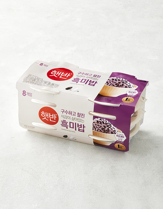[햇반] 흑미밥 210g (8입) - Kurly USA