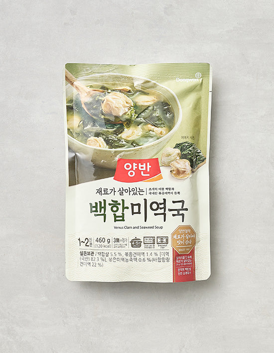 [동원] 양반 백합 미역국 460g - Kurly USA