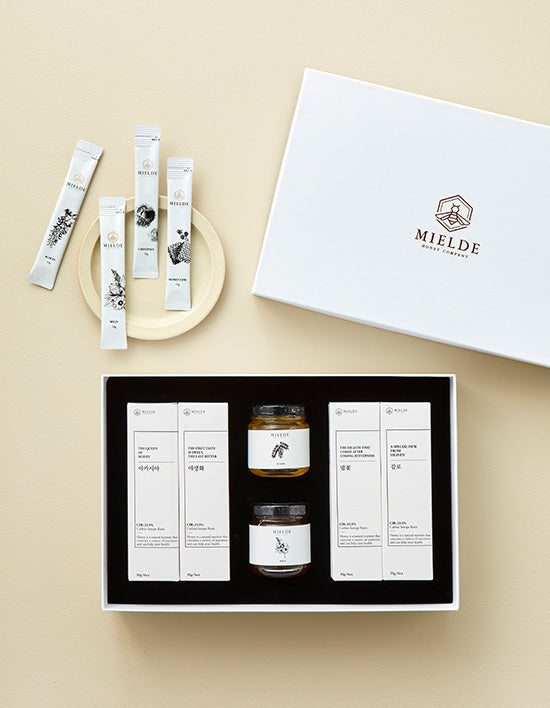 [미엘드] 벌꿀 NO.5 선물세트 - Kurly USA