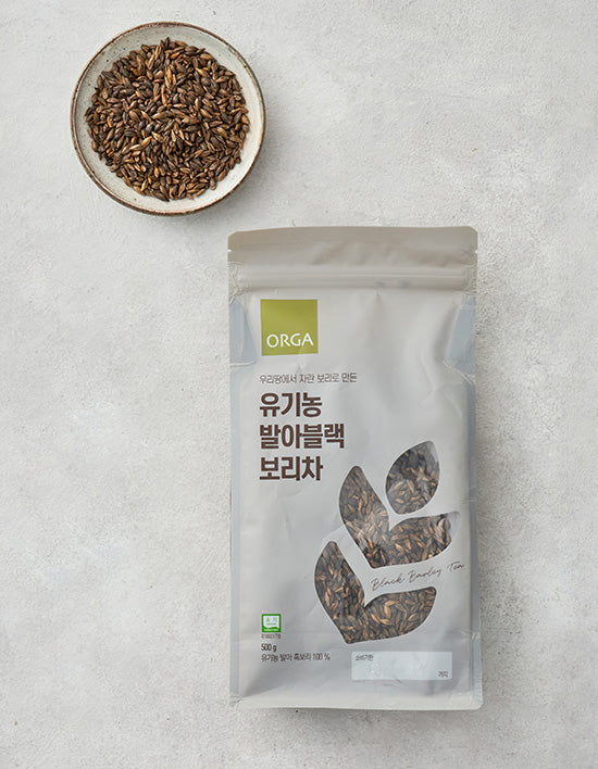 [올가] 유기농 발아 블랙보리차 500g - Kurly USA