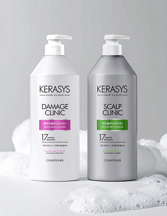 Kerasys Clinic Conditioner, 2 Types, 980ml (컨디셔너) | 클리닉 컨디셔너 980ml 2종 (택1)