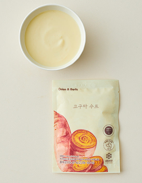 [어니언앤갈릭] 고구마 수프 180g - Kurly USA