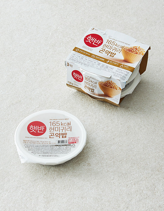[햇반] 현미귀리곤약밥 150g*3입 - Kurly USA