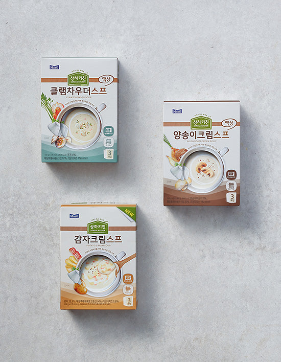 [상하키친] 크림스프 3종 (3개입)