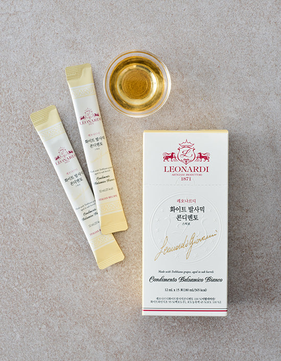 [레오나르디] 화이트 발사믹 콘디멘토 스틱 (12mLX15개입)