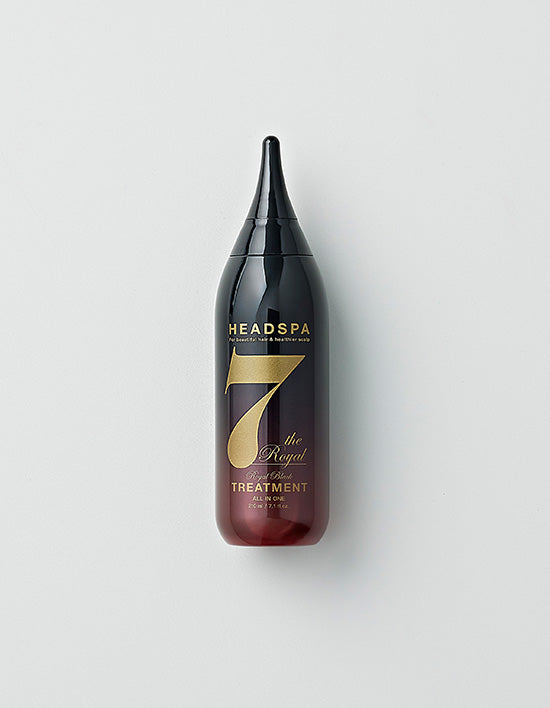 [헤드스파7] 탈모완화 헤어 트리트먼트 로얄블랙 210ml - Kurly USA