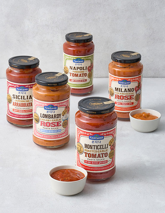 [Fontana] Pasta Sauce 600g, 6 Types