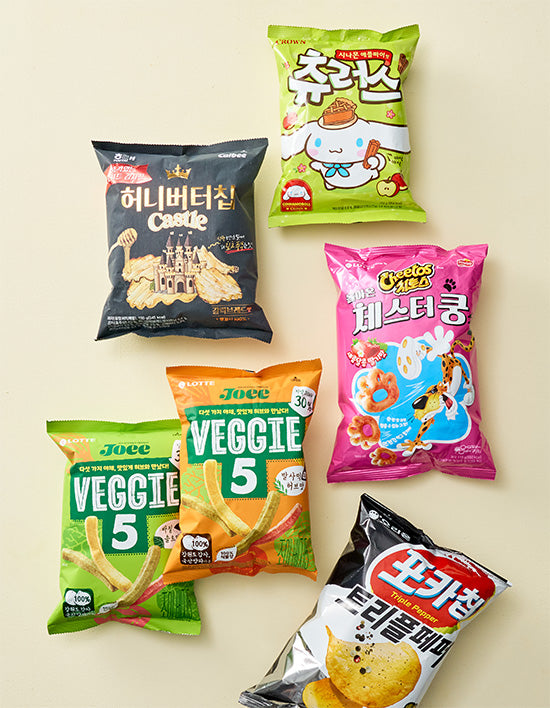개취존중 버라이어티 봉지과자 6종 (택1) - Kurly USA