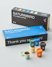 [Gift Set][Saturnbird] Cold Brew Instant Coffee Set 3g x 12 sachets, 2 types (select 1)