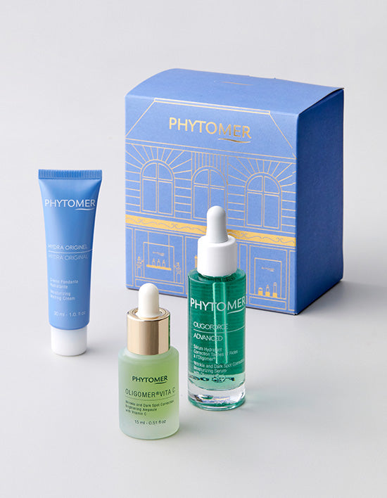 [피토메르] 특별 기획 세트 (올리고포스세럼 30ml+멜팅크림 30ml+올리고 비타C세럼 15ml) - Kurly USA