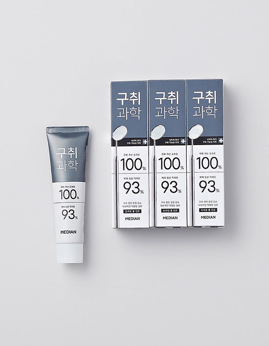 [메디안] 구취과학 치약 프리징쿨민트 120g 3입 - Kurly USA