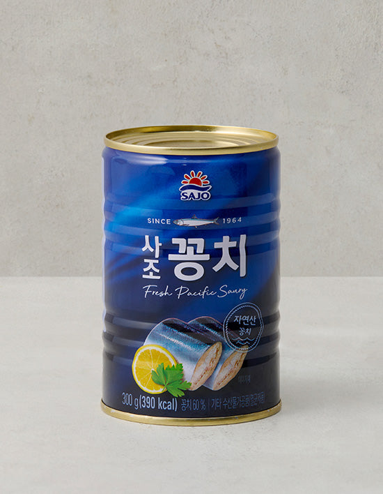 Sajo Canned Saury, 300g (꽁치) | 꽁치 300g