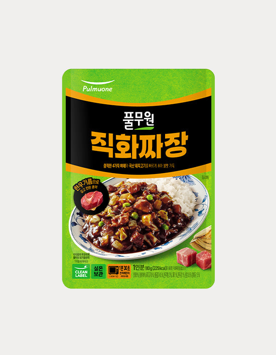 [풀무원]  직화짜장 덮밥소스 180g
