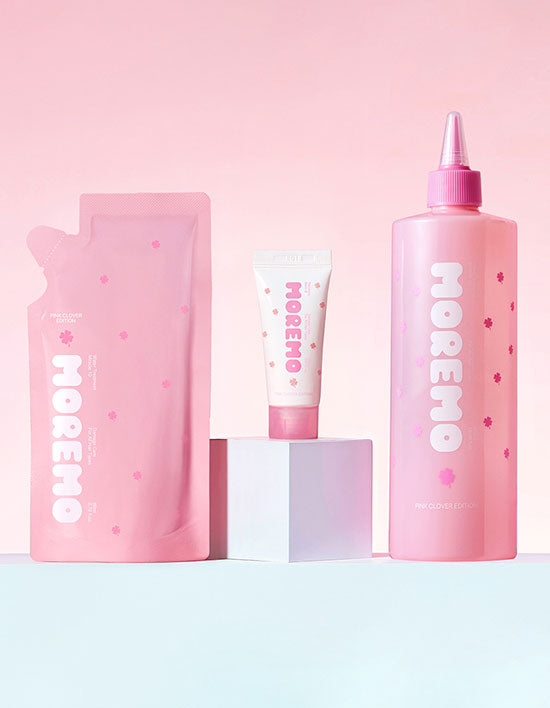 [모레모] (핑크 클로버 에디션) 워터 트리트먼트 미라클 10 475ml 기획 (475ml+80ml+밤B 20ml)