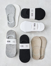 No-Show Fake Socks, 6 Types, 10 Pairs (양말) | 벗겨지지 않는 페이크삭스 양말 6종(10개입)(택1)
