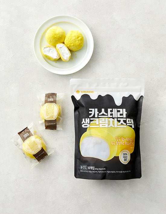 [소부당]카스테라 생크림 치즈떡(40g*10입) - Kurly USA
