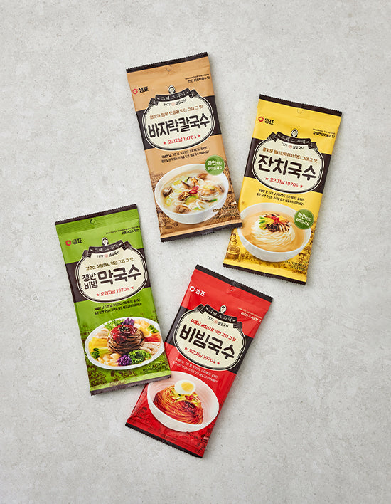 [Sempio] 8 Kinds of Instant Noodles (Select 1)
