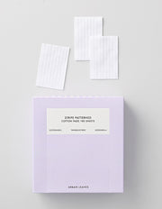 Urban Leaves Striped Cotton Rounds, 180 ct (화장솜) | 줄무늬 화장솜 180매입