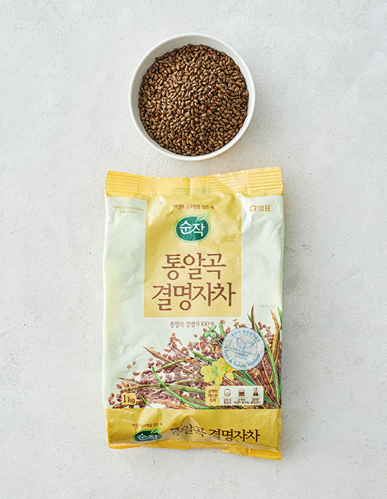 [샘표] 순작 통알곡 결명자차 1kg - Kurly USA