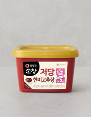 [청정원] 순창 저당 현미고추장 500g - Kurly USA