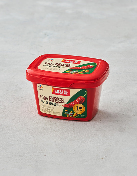 [해찬들] 100% 태양초 우리쌀 고추장 500g - Kurly USA