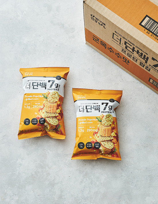 [더단백] 팝칩 군옥수수맛 12개입 - Kurly USA