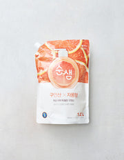 [순샘] 구연산 자몽향 주방세제 리필 1.2L - Kurly USA