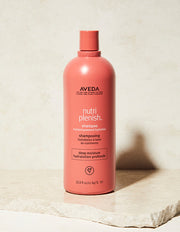 [아베다] 뉴트리플레니쉬™ 샴푸 딥 모이스처 1000ml (건조한 모발, 굵은 모발 타입) - Kurly USA