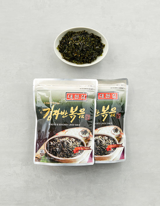 [Daecheongim] Roasted Seaweed Flakes 60g X 2 packs