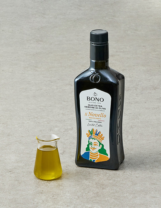 Unfiltered Novello EVOO Black (올리브유) | 노벨로 논필터 엑스트라 버진 오일 블랙 500mL
