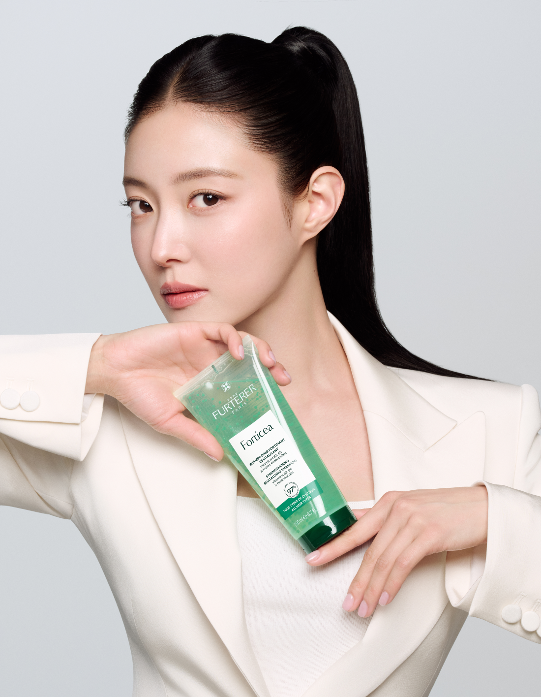 [르네휘테르] 포티샤 데일리 딥클렌징 두피&모발강화 샴푸 250ml - Kurly USA