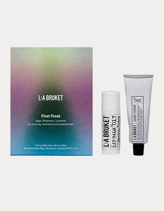 [라부르켓] 미드빈터 퍼스트 프로스트 키트 (립밤+핸드크림 30ml) 세이지/로즈마리/라벤더 & 쇼핑백 증정
