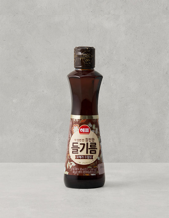 Rich Korean Perilla Oil (Deulgireum) | 참진한 들기름 320mL
