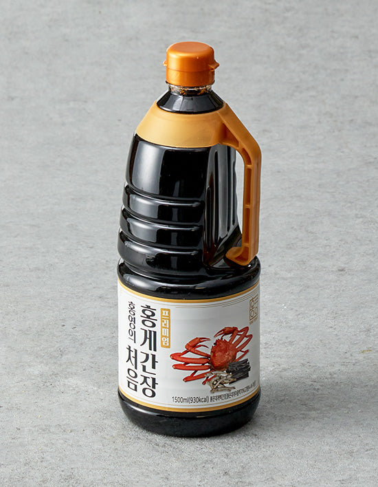 [홍영의] 프리미엄 처음홍게 간장 1.5L - Kurly USA