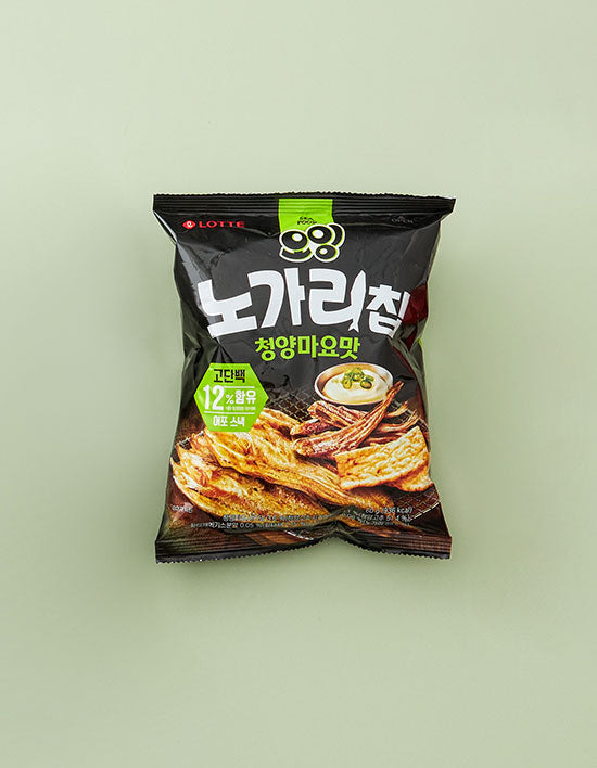 [롯데] 오잉 노가리칩 청양마요맛 60g - Kurly USA