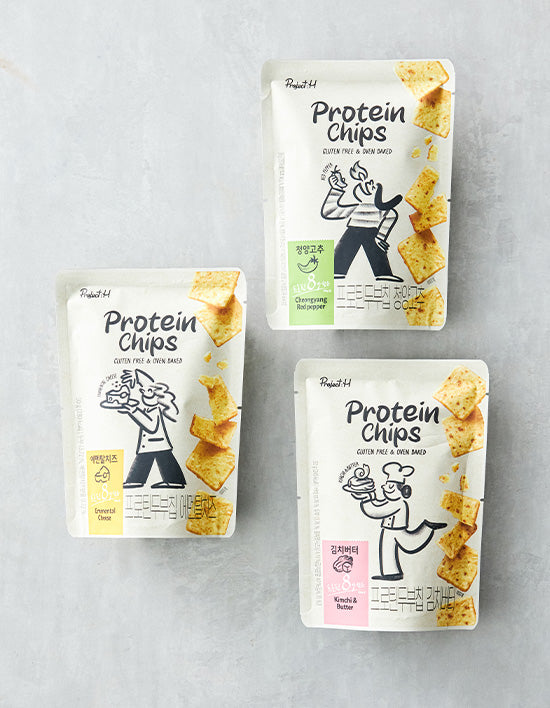 [Project H] Protein Tofu Chips (3 types) (Choose 1)