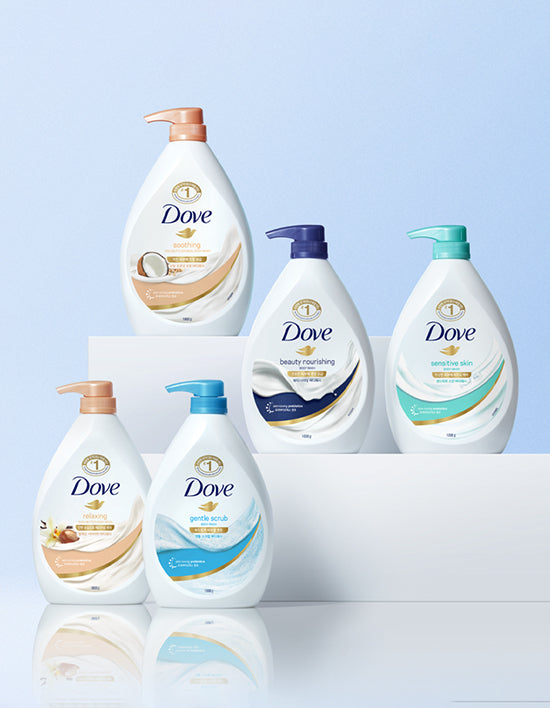 Dove Original Body Wash, 5 Types, 1000g (바디워시) | 오리지널 바디워시 1000g 5종 (택1)