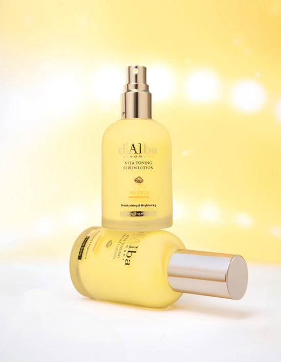 [달바] 비타 토닝 세럼 로션 100ml 2개 세트