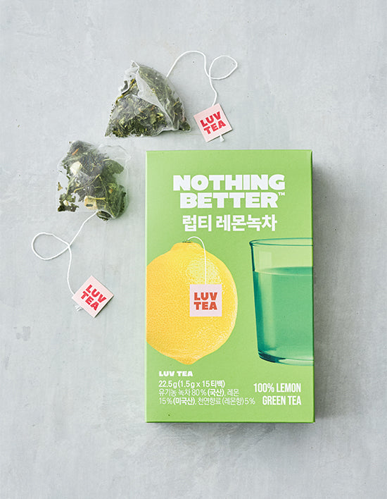 [Nothing Better] Love Tea Lemon Green Tea (1.5g X 15 packs)