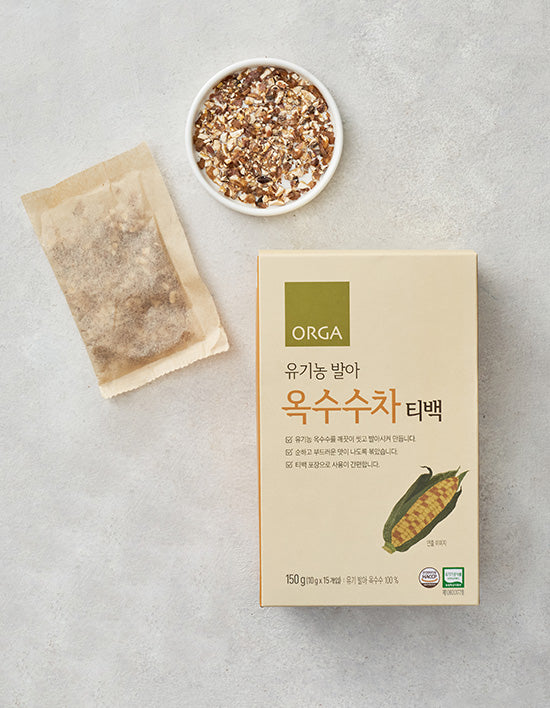 [ORGA] Organic Sprouted Corn Tea 150g (10g X 15 packs)
