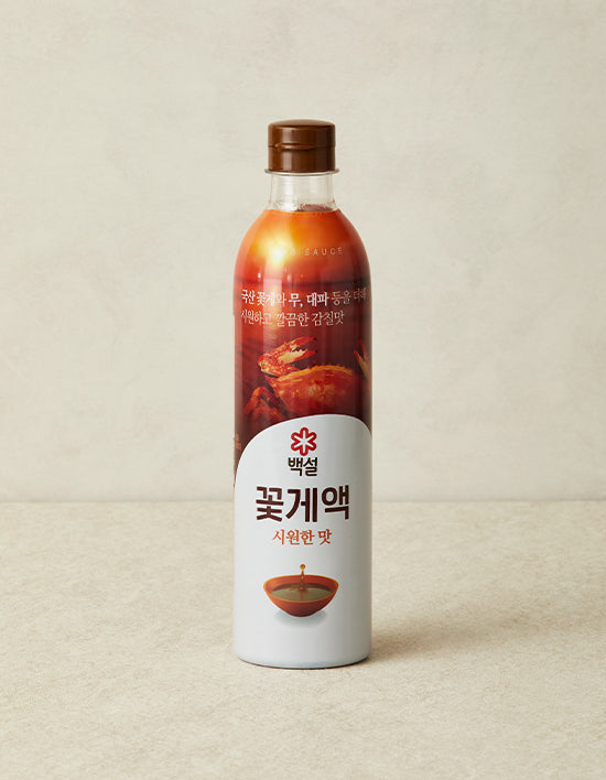 [백설] 꽃게액 시원한맛 500g