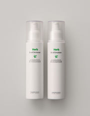 Swanicoco Herb Snail Toner + Emulsion Set (스킨케어) | 허브 스네일 스킨토너 120ml+에멀전 120ml SET