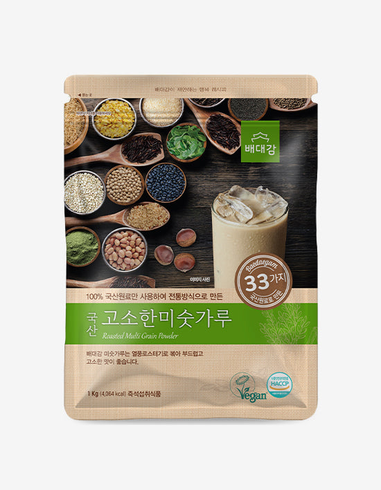 [배대감] 국산 고소한 33곡 미숫가루 1kg - Kurly USA
