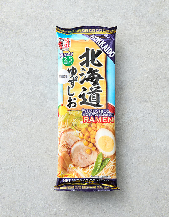 Itsuki Hokkaido Yuzu Shio Ramen, 2 Servings | 훗카이도 유자시오라멘 2인분