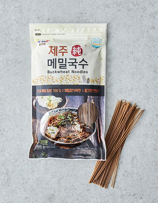 [Hyojawon] Jeju Pure Buckwheat Noodles 500g