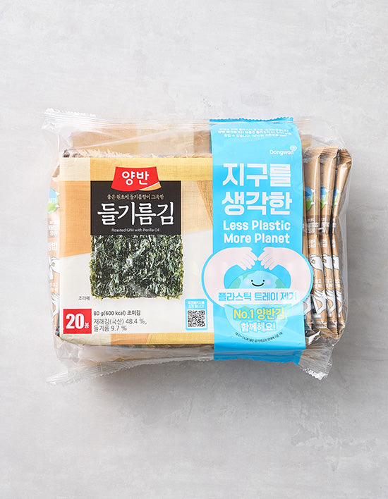 [Dongwon] Yangban Perilla Oil Seaweed Eco-Package 20 packs