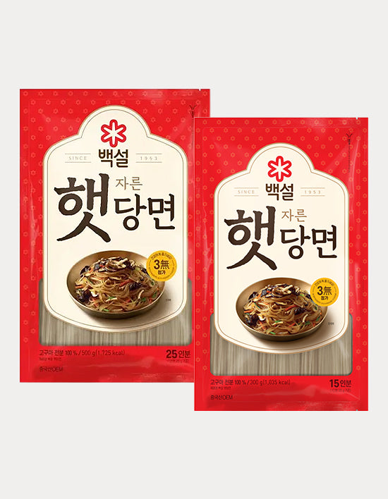[Beksul] Cut Glass Noodles 2 Types (Select 1)