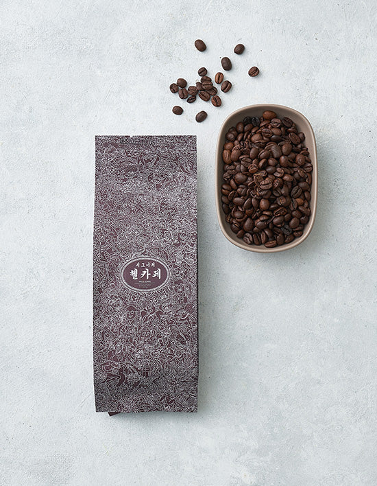 Hell Cafe Signature Coffee Beans, 150g (원두) | 시그니처 원두 150g